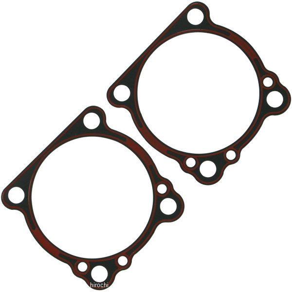 シリンダー ベース ガスケット 86年以降 XL 0.01インチ 2個入り 16774-96XT2