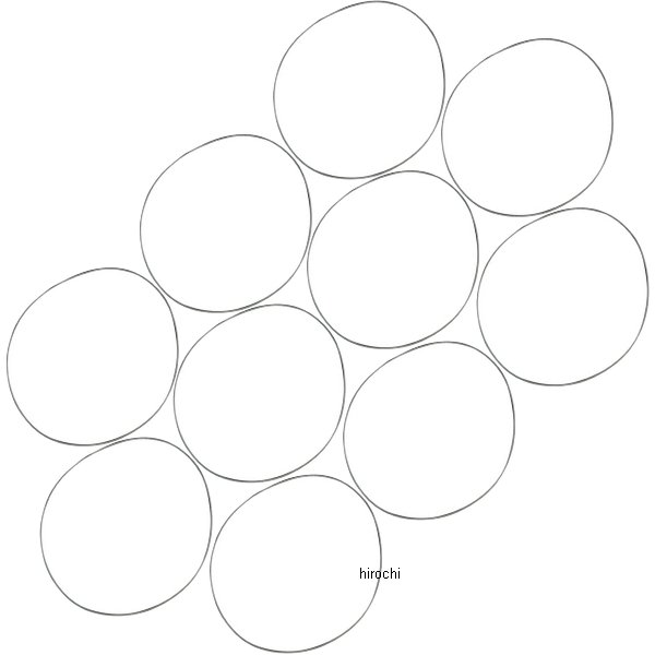 オルタネーター/チェーンハウジングOリング 82年-06年 BigTwin (10個入り)