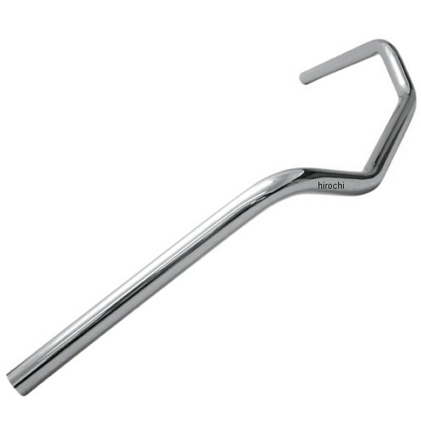 1インチ ハンドルバー ディンプル加工 ビーチ/ナックル クローム