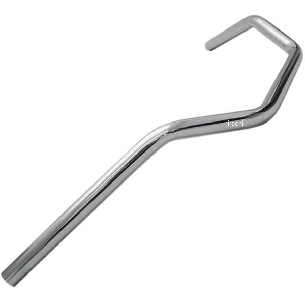 【セール特価】 1インチ ハンドルバー ディンプル加工 スウェプトバック クローム