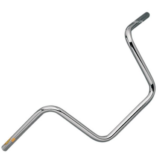 1インチ ハンドルバー ディンプル加工無し ミニエイプ クローム