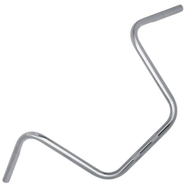 【セール特価】 1インチハンドルバー 12インチ スプリンガー (ディンプル加工) クローム