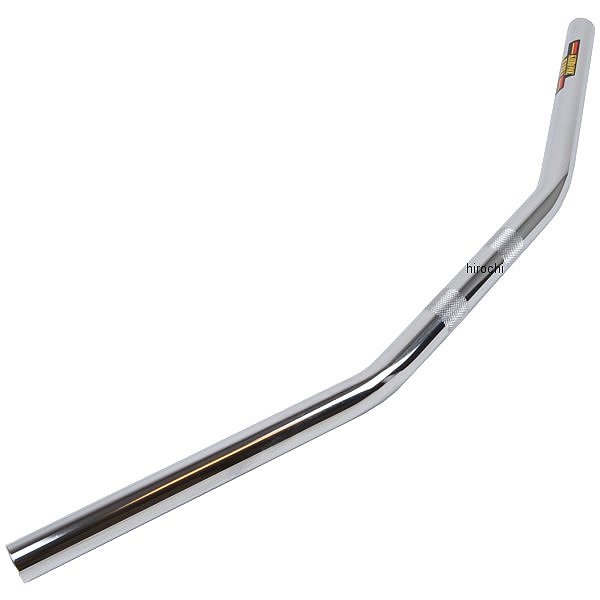 1インチハンドルバー ドラッグバー (ディンプル加工) クローム