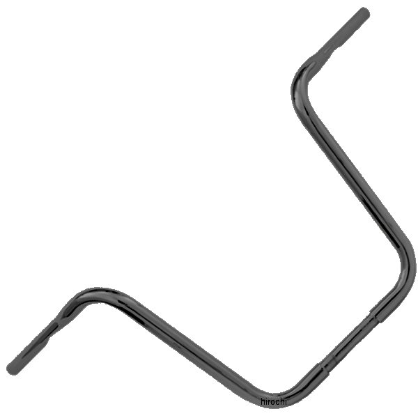 【セール特価】 1.25インチ ハンドルバー ゴリラエイプ 16インチ 黒(つや有り)