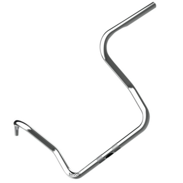 【セール特価】 1インチハンドルバー 12インチ エイプ 84年-13年 FLH (穴あけ加工) クローム