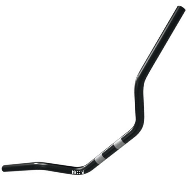 1インチハンドルバー バッドボーイ (ディンプル加工) 黒