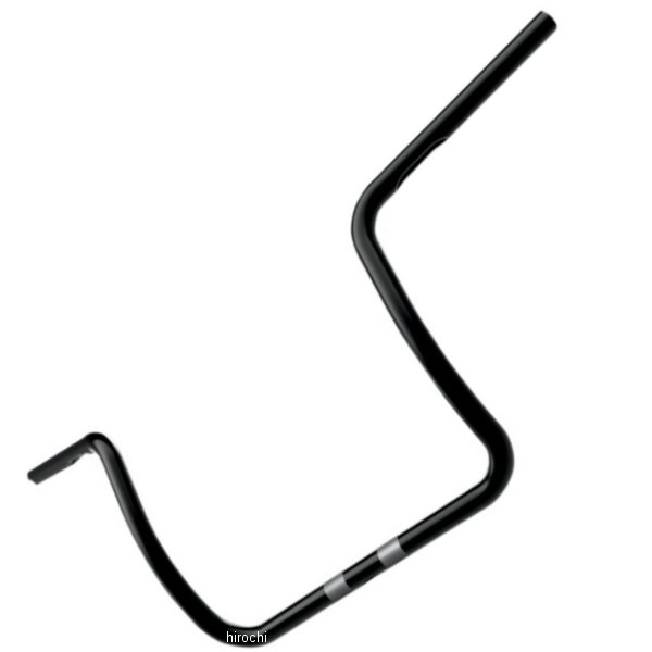 1インチ ハンドルバー 2+2 バガースイーパー 黒