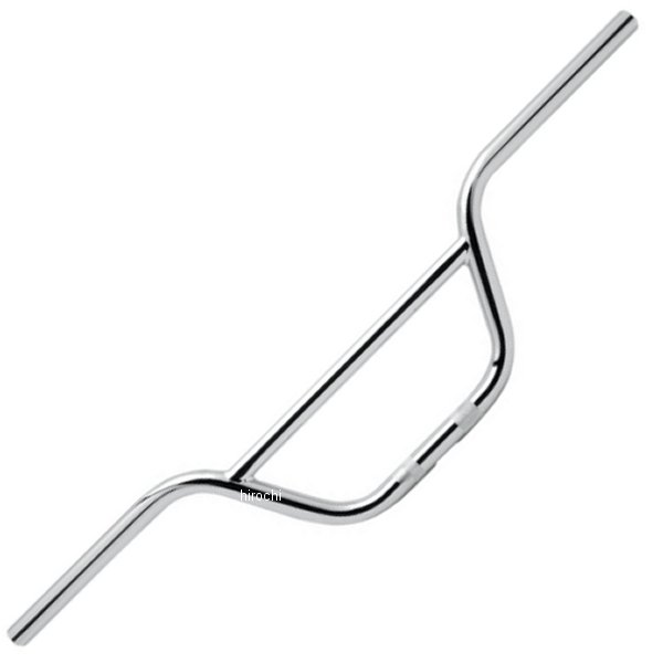 1インチ ハンドルバー スクランブラ クローム