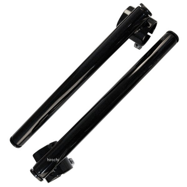 1インチ ハンドルバー クリップオン 41mm 黒 (左右ペア)