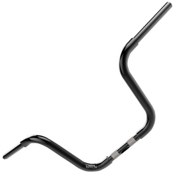 1.25インチ ハンドルバー ファットボパーApe 10インチ FLH 黒