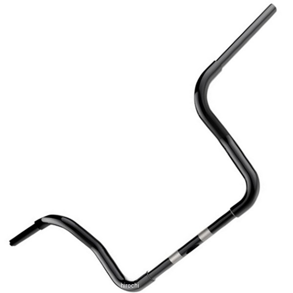 1.25インチ ハンドルバー バガーボパーApe 10インチ 08年以降 FLHX 黒