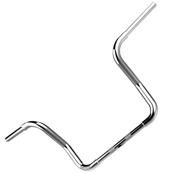 1.25インチ ハンドルバー バガーボパーApe 12インチ 08年以降 FLHX クローム