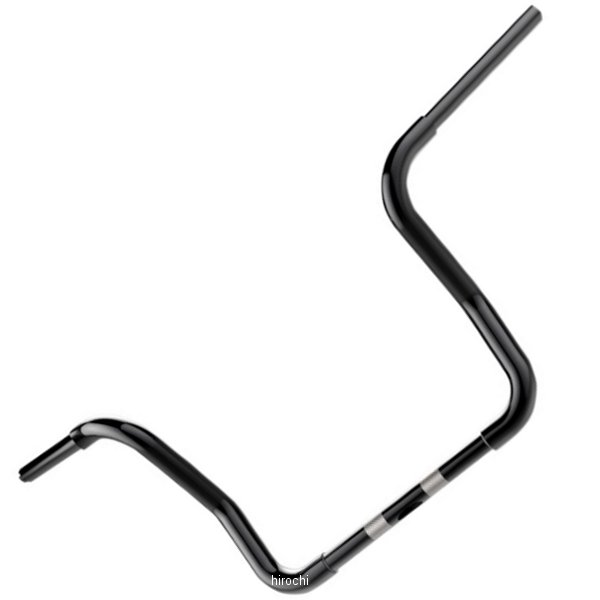 1.25インチ ハンドルバー バガーボパーApe 12インチ 08年以降 FLHX 黒
