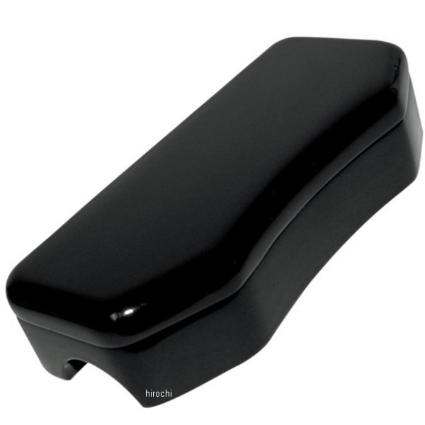 1インチ、1.25インチ バッファロー ハンドルバー トップ クランプ 黒 無地 隠しネジ