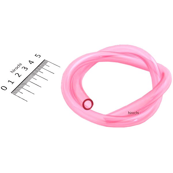 フューエルホース 内径φ6mm 赤