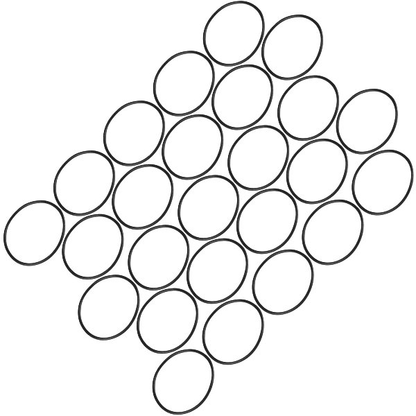 チェーン インスペクション カバー Oリング 91年-03年 XL (25個入り)