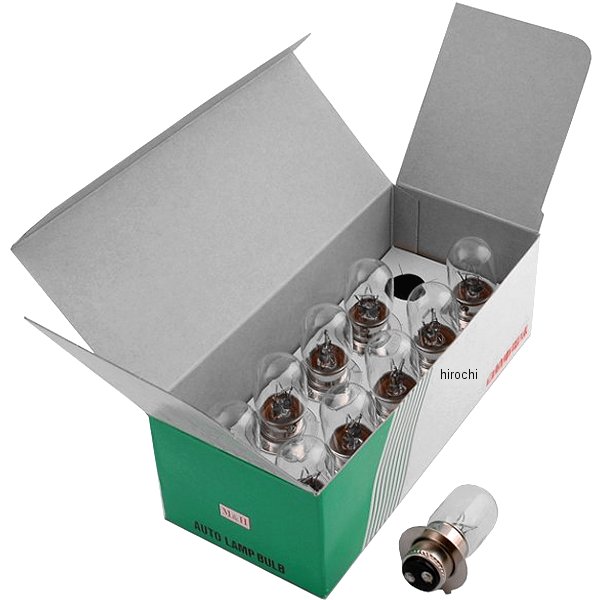 ノーマルバルブ 6V25/25W ヘッド球 (クリア) 1箱 (10個入り) PH7