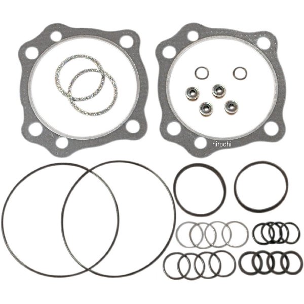 トップエンド ガスケットキット 4"ボア S&Sサイクル スーパーストック Twin Cam
