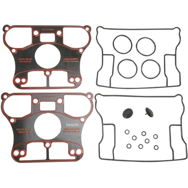 ロッカーボックス ガスケットキット S&S エボスタイル ビレット ロッカーボックス