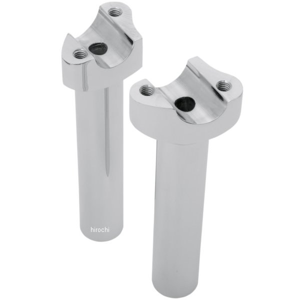 1インチハンドルバー 6.5インチ(140mm)高 ライザー ストレート クローム