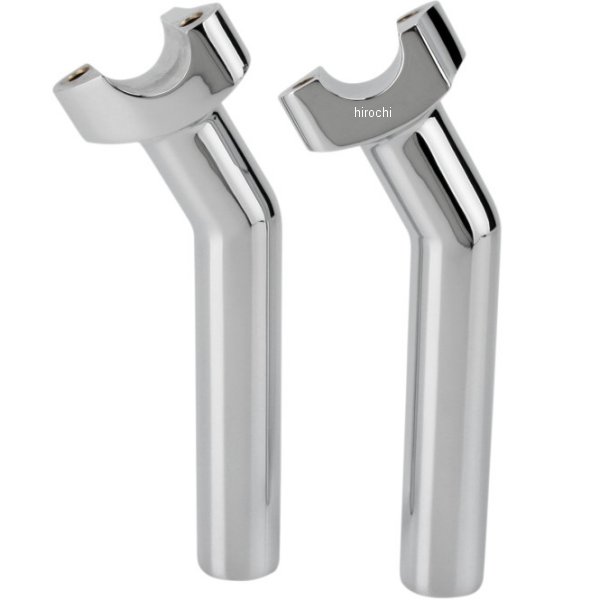 1インチハンドルバー 6.5インチ(165mm)高 ライザー プルバック クローム