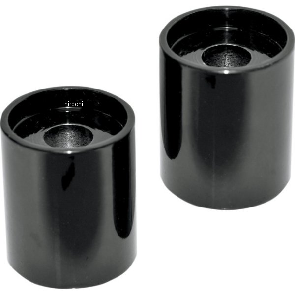 1.25インチバー用 延長ライザー 1.5インチ(38mm)高 黒(つや有り)