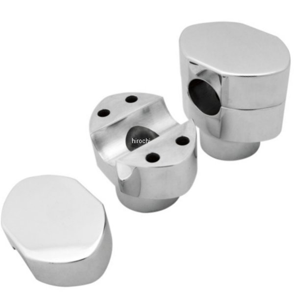 1インチハンドルバー 1.5インチ(38mm)高 ライザー スプリンガー クローム