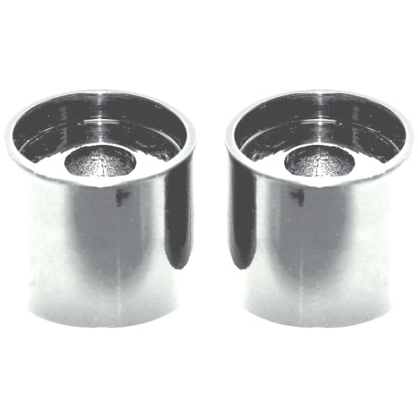 1.5インチバー用 延長ライザー 1インチ(25mm)高 クローム