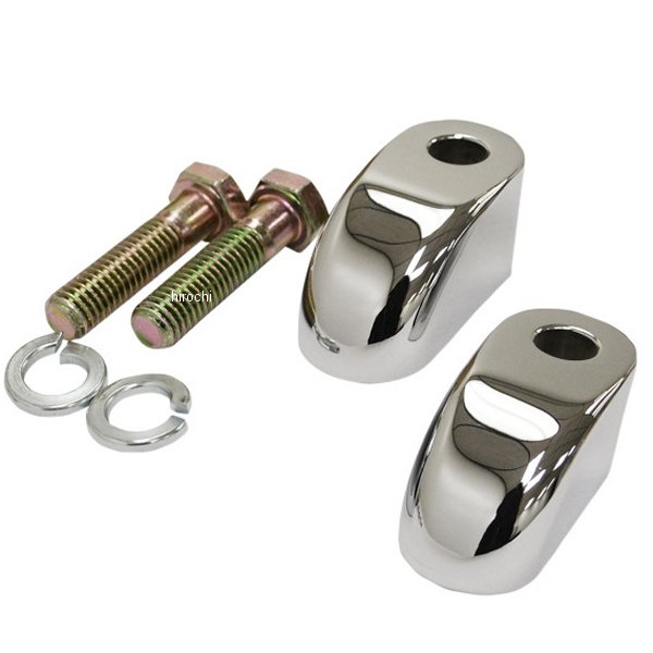 1インチ(25mm) 延長 プルバックライザー クローム