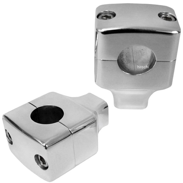 【セール特価】 1インチハンドルバー 1.5インチ(38mm)高 ライザー クローム