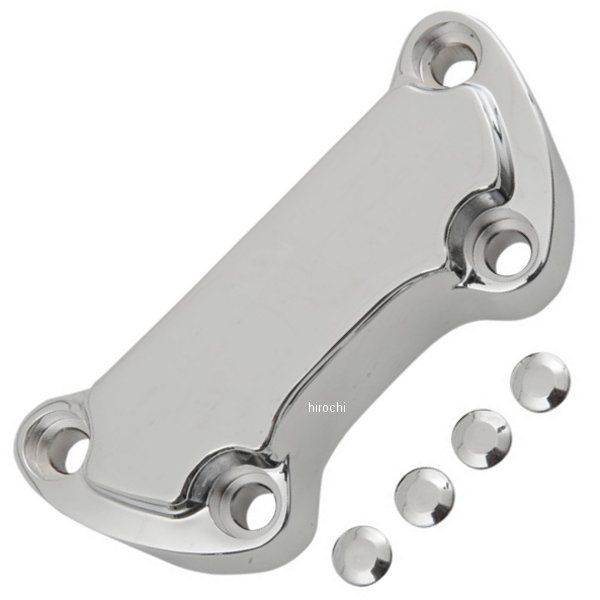 1インチ ハンドルバー トップ クラップ 73年以降 スカラップ クローム