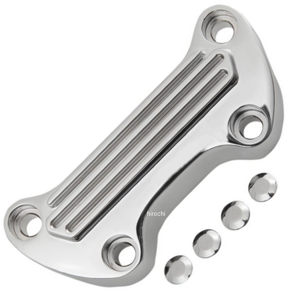 1インチ ハンドルバー トップ クラップ 73年以降 フィン スカート付 クローム