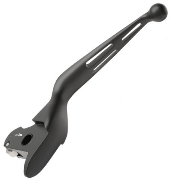 クラッチレバー 96年以降 BigTwin 黒(つや消し) スロット (1個売り)