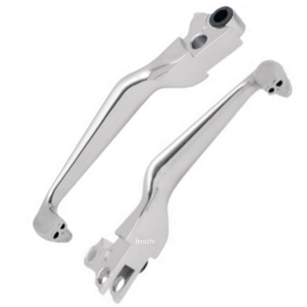 ブレーキ、クラッチレバーセット 96年以降 BigTwin スカル
