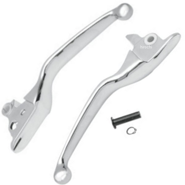 ブレーキ、クラッチレバーセット 08年-13年 FLHT クローム 純正タイプ