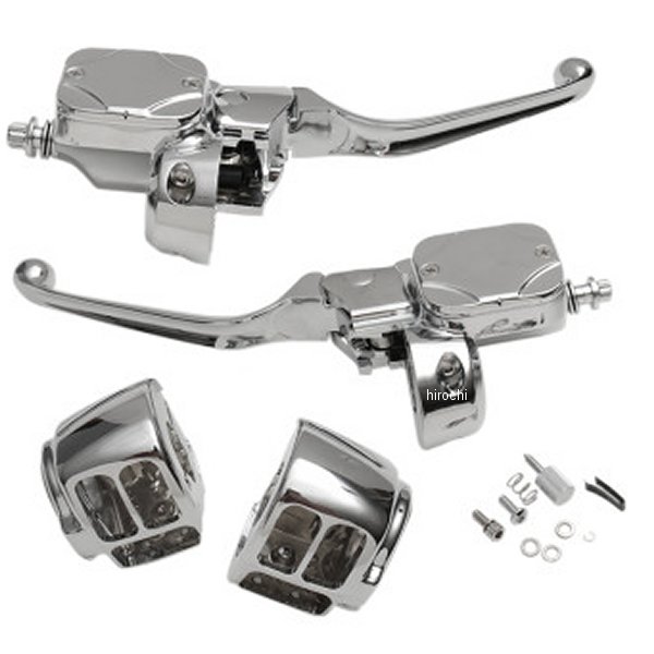 コントロールキット ハイドロ 11/16"クラッチ、11/16"ブレーキ(ダブルディスク)クローム