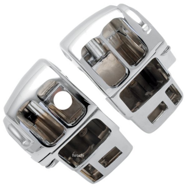 スイッチ ハウジング クローム 08年-13年 FLH 標準装備のクルーズ/ラジオ