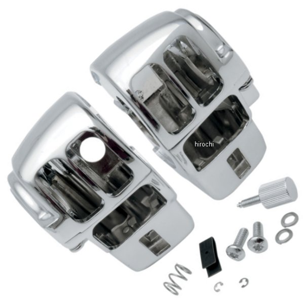 スイッチ ハウジング クローム 96年-07年 FLH ラジオ付