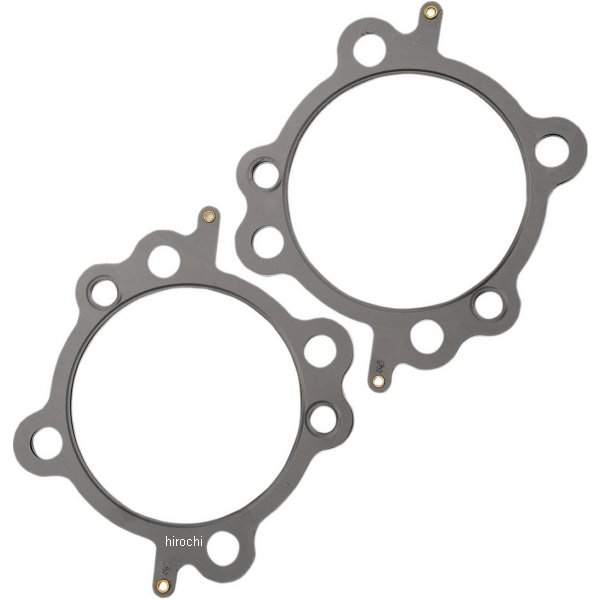 ヘッド ガスケット 4" 厚さ0.03" 99年以降 Twin Cam (2個入り)