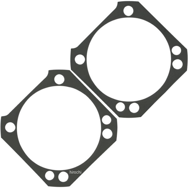 ベース ガスケット 4.125" 厚さ0.02" 99年-17年 Twin Cam (2個入り)