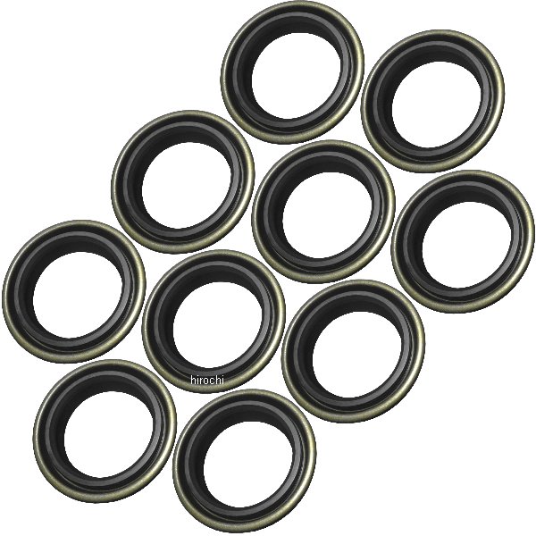 モーター スプロケット シャフト シール 99年-17年 Twin Cam (10個入り) 12068