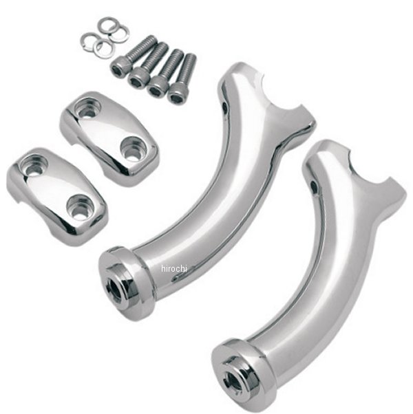 1インチハンドルバー 5.5インチ(140mm)高 ライザー 00年-07年 FXSTD 56033-00