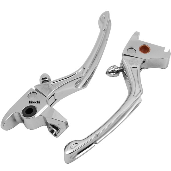 【セール特価】 レバー セット 14年-16年 FLHT、FLTR、FLHX レギュレーター クローム