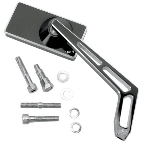 ミラー 長方形 右 黒