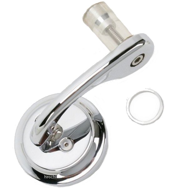 【セール特価】 バー エンド ミラー 左 クローム