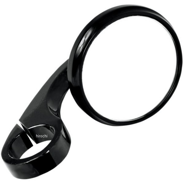 【セール特価】 ミラー シューター 1.25インチ クランプオン 黒(つや有り)