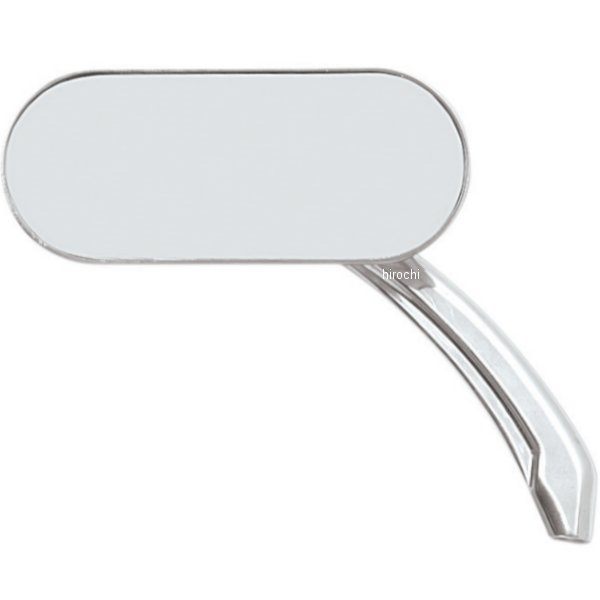 ミラー オーバル クローム(1個売り)