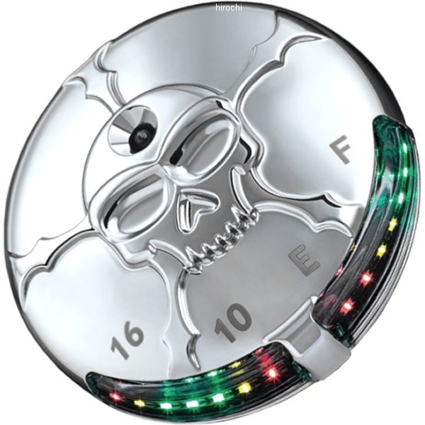 ガスキャップ LED ガソリン残量/バッテリーゲージ ゾンビ