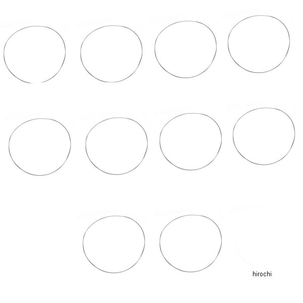 O-リング オルタネータ/チェーンハウジング 70年-E82年 ショベル (10個入り)