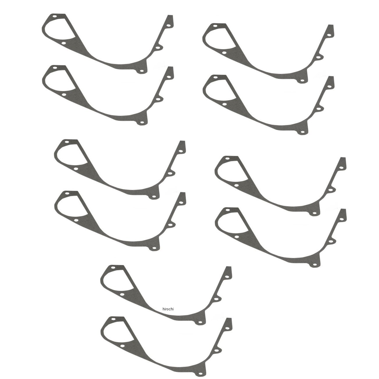 プライマリーガスケット 大 0.80mm 80年-84年 FLT/FXR ペーパー (10個入り)